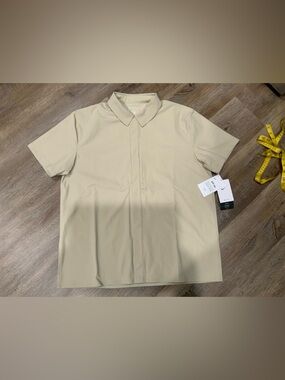 Nike 24.7 Perfect Stretch Dri-Fit Top Snap Button Shirt HQ6958-253 Men’s Sz M